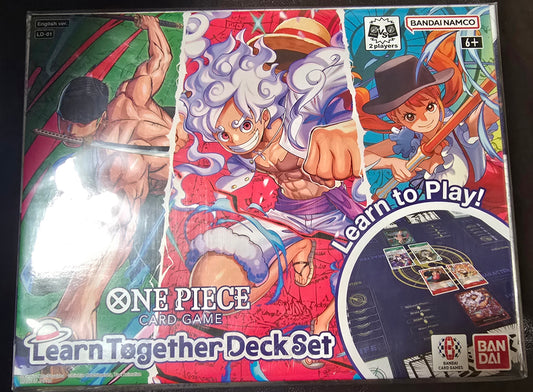 One Piece TCG Learn Together Deck Set