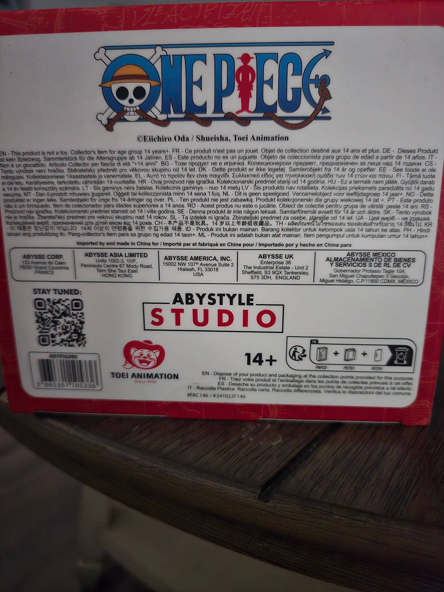 SFC 79 Abystyle Studio Luffy