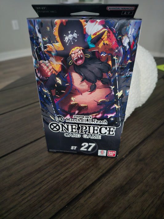 ST 27 Blackbeard starter deck One Piece TCG