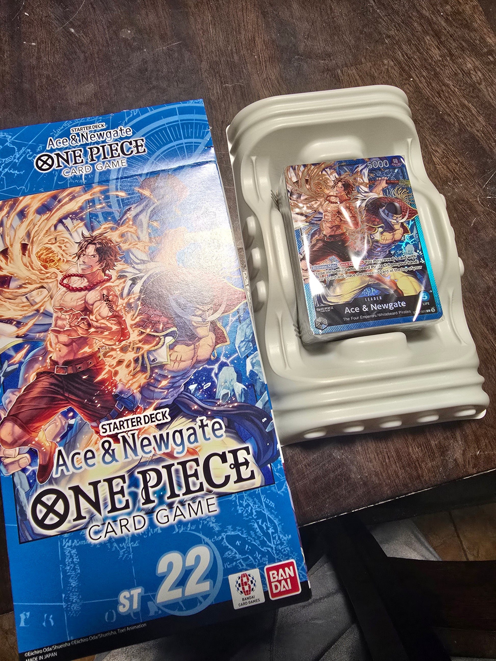 ace deck one piece tcg ST 22 Ace & Newgate Starter deck One Piece TCG – A$ce's Road Map