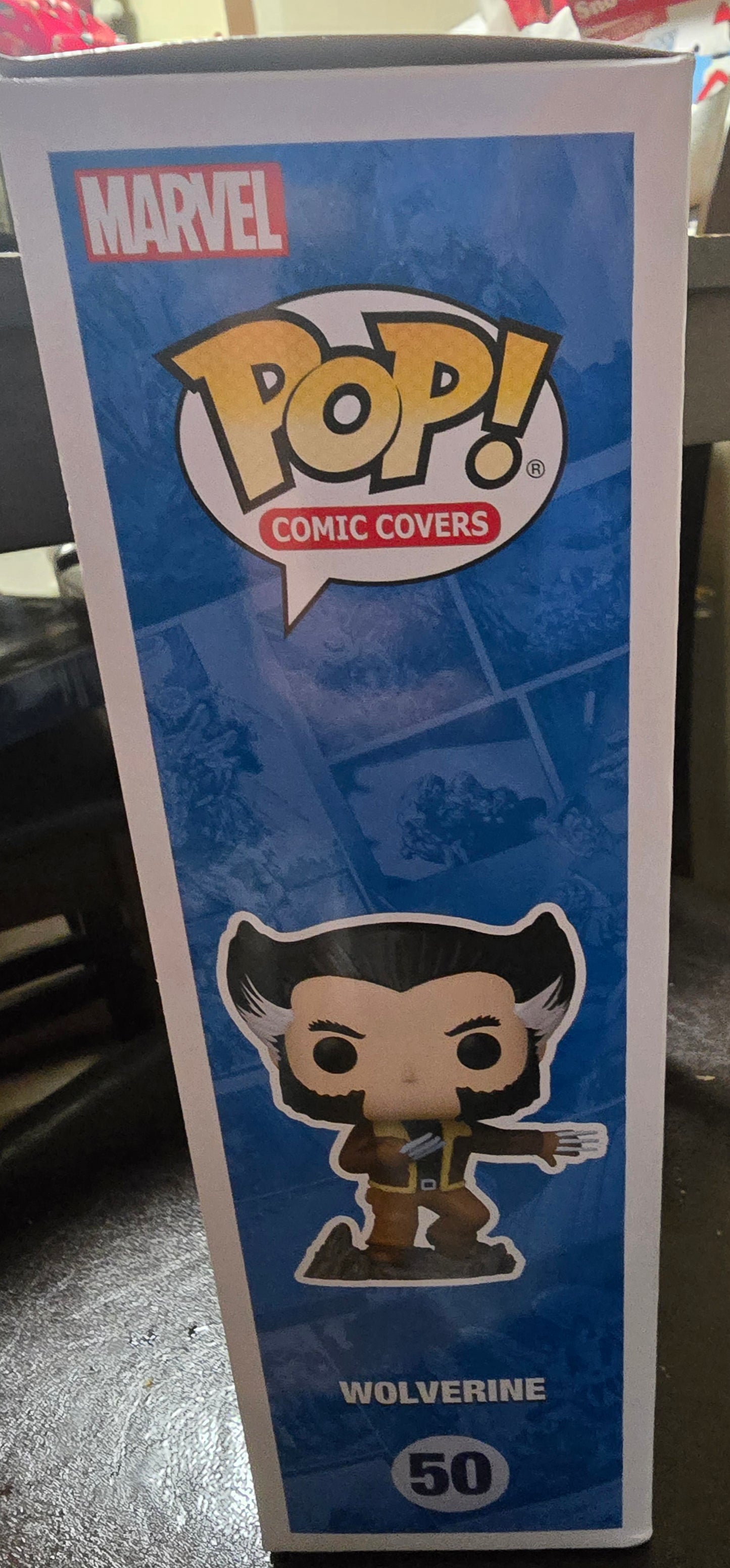 Wolverine 50 Pop Comic Book Cover